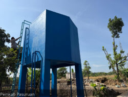 Atasi Krisis Air Bersih, Pemkab Pasuruan Bangun Menara Air dan Tandon di Wilayah Rawan Kekeringan