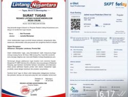 Lintang Nusantara Terima Surat Tugas Peliputan Khusus di Gilimanuk, Bali