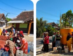 KKN TK 11 Unigoro dan BPBD Bojonegoro Salurkan 12.000 Liter Air Bersih untuk Warga Terdampak Kekeringan