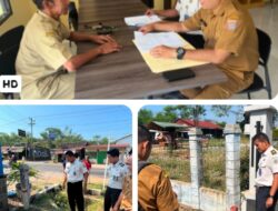 Lapas Batang dan BPKAD Pasang Patok Batas Tanah, Perkuat Tertib Administrasi Aset Negara