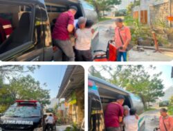 Aksi Humanis Polres Gresik, Layanan Ambulans Gratis Antar Pasien dari Rumah Sakit hingga Tiba di Rumah