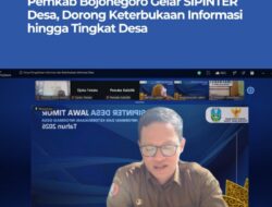 Perkuat Keterbukaan Informasi, Dinkominfo Bojonegoro Gandeng Komisi Informasi Jatim Gelar SIPINTER Desa
