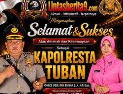 LintangNusantara.id Ucapkan Selamat kepada Kombes Pol Jazuli Dani Iriawan atas Amanah sebagai Kapolresta Tuban