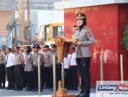 Kapolres Bojonegoro AKBP Yenni Diarty Ajak Personel Tingkatkan Pelayanan Humanis dan Profesional