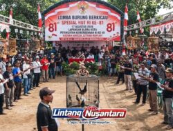 Lomba Burung Berkicau Spesial HUT RI ke-81 Digelar di Blora, Hadiah hingga Jutaan Rupiah