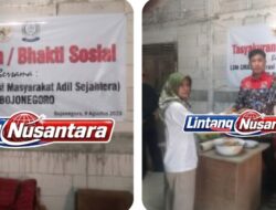 Tasakuran dan Santunan Yatim Piatu Digelar di Desa Sidomulyo, Kedungadem