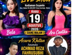 Khitanan Ahmad Reza Fahrusubhi Digelar 19 Agustus di Desa Sarirejo, Keluarga Mohon Doa Restu dan Kehadirannya