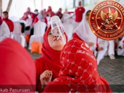 PERWOSI Kabupaten Pasuruan dan RSUD Grati Semarakkan HUT ke-81 RI dengan Senam Bersama dan Fun Games