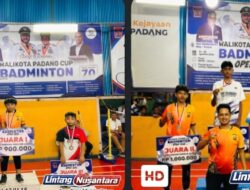 Polda Sumbar Badminton Club Sabet 12 Medali di Wali Kota Padang Open 2026