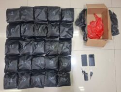 25 Kg Sabu Senilai Rp30 Miliar Digagalkan, Kurir Dibekuk Usai Kejar-kejaran di Sawangan