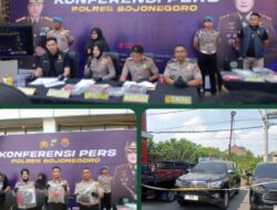 Polres Bojonegoro Ungkap Empat Kasus Kriminal Selama Agustus, dari Pencabulan hingga Pembunuhan