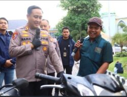 Kapolres Gresik Kembalikan Motor Korban Curanmor, Dua Residivis Kembali Berurusan dengan Hukum